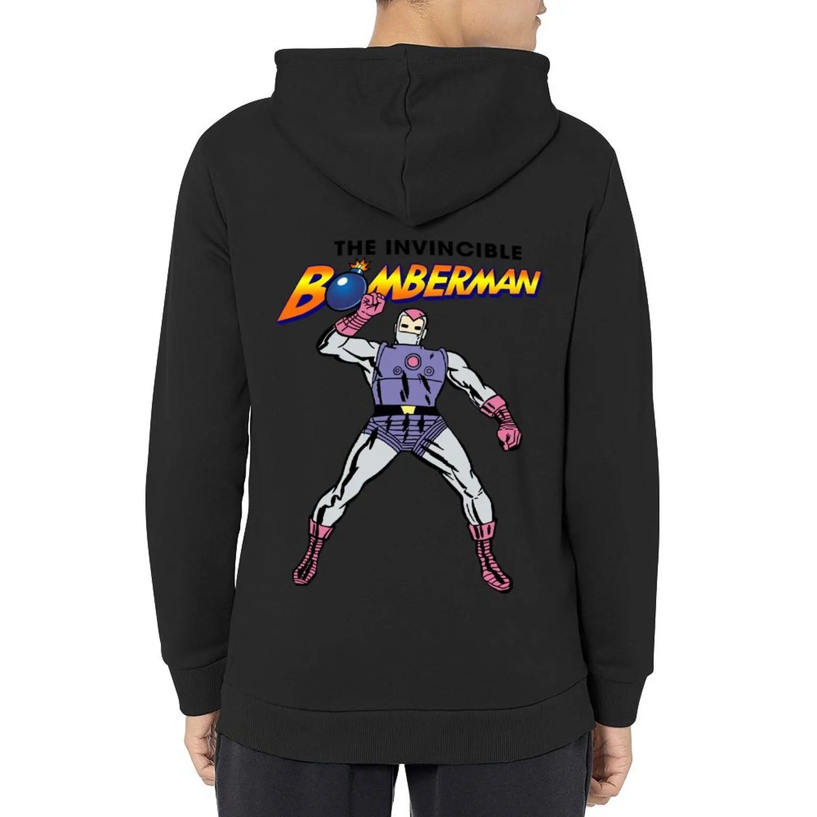 

The Invincible Bomberman Hoodie autumn jacket men anime clothes winter clothes autumn men's hoodies