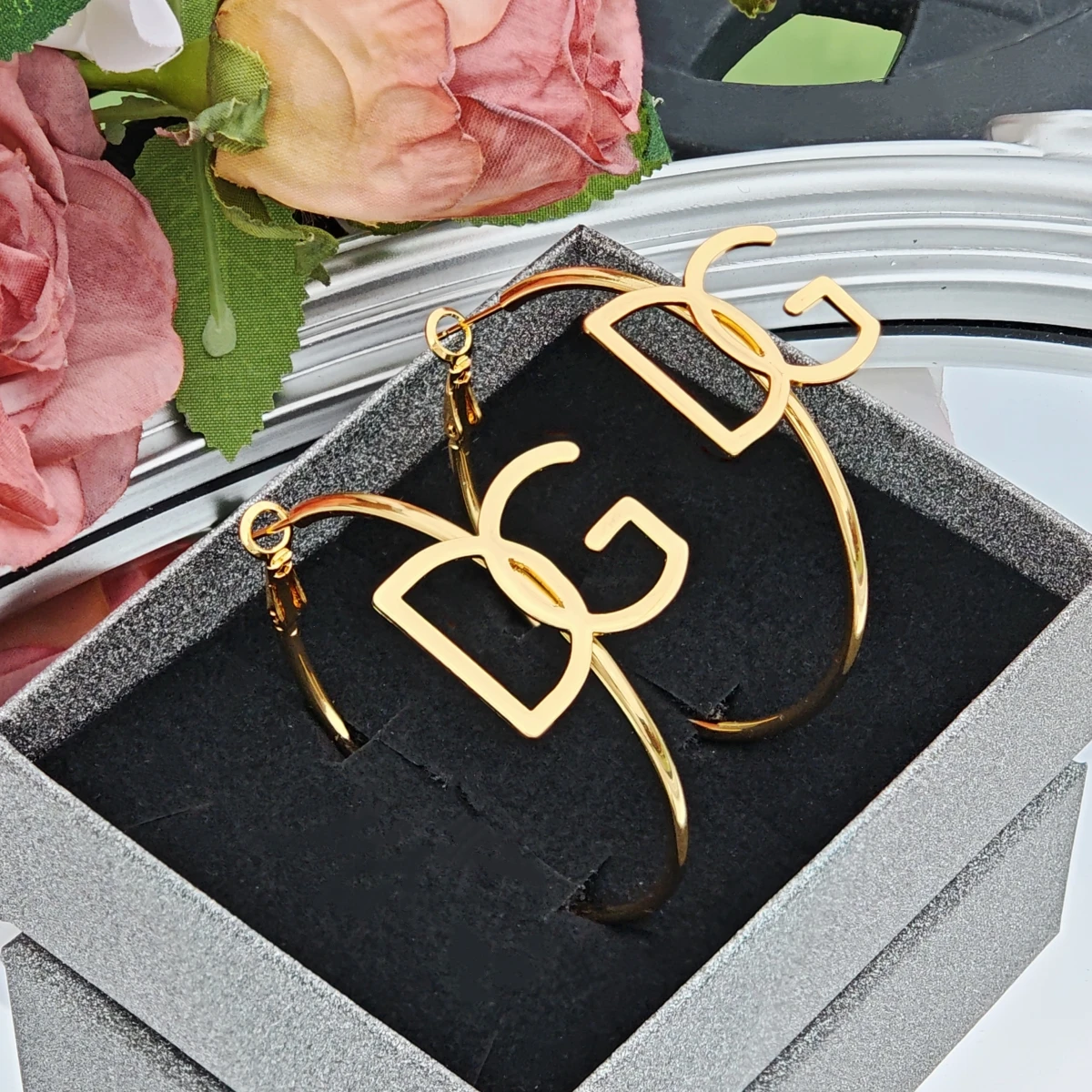 Customized Stainless Steel Earrings Custom Name Earrings Fashionable Women's Earrings Charming Women's Banquet Parties Gifts