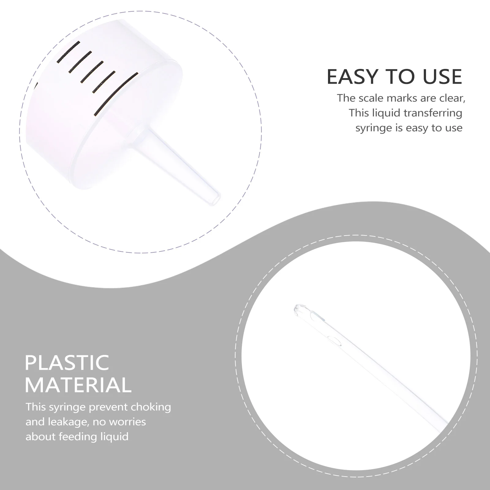 

Plastic Liquid Transferring Clear Scale Leakproof Essential Oil Perfume Feeder Labs Use Teaching Equipment