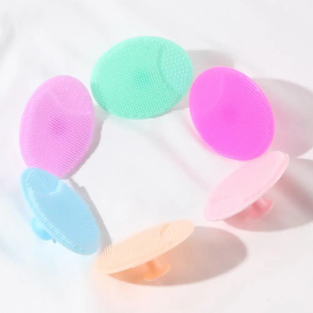 Silicone Face Scrubber Exfoliator, Face Cleansing Pads, Precision Pore Brush, Baby Shower Tool