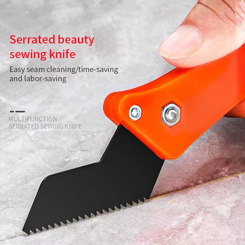 Tungsten Carbide Cutter Blade for Tile Gap Grout Cleaning Remover Wall Floor Tiles Joint Cleaner Wallpaper Paint Scraper Tool