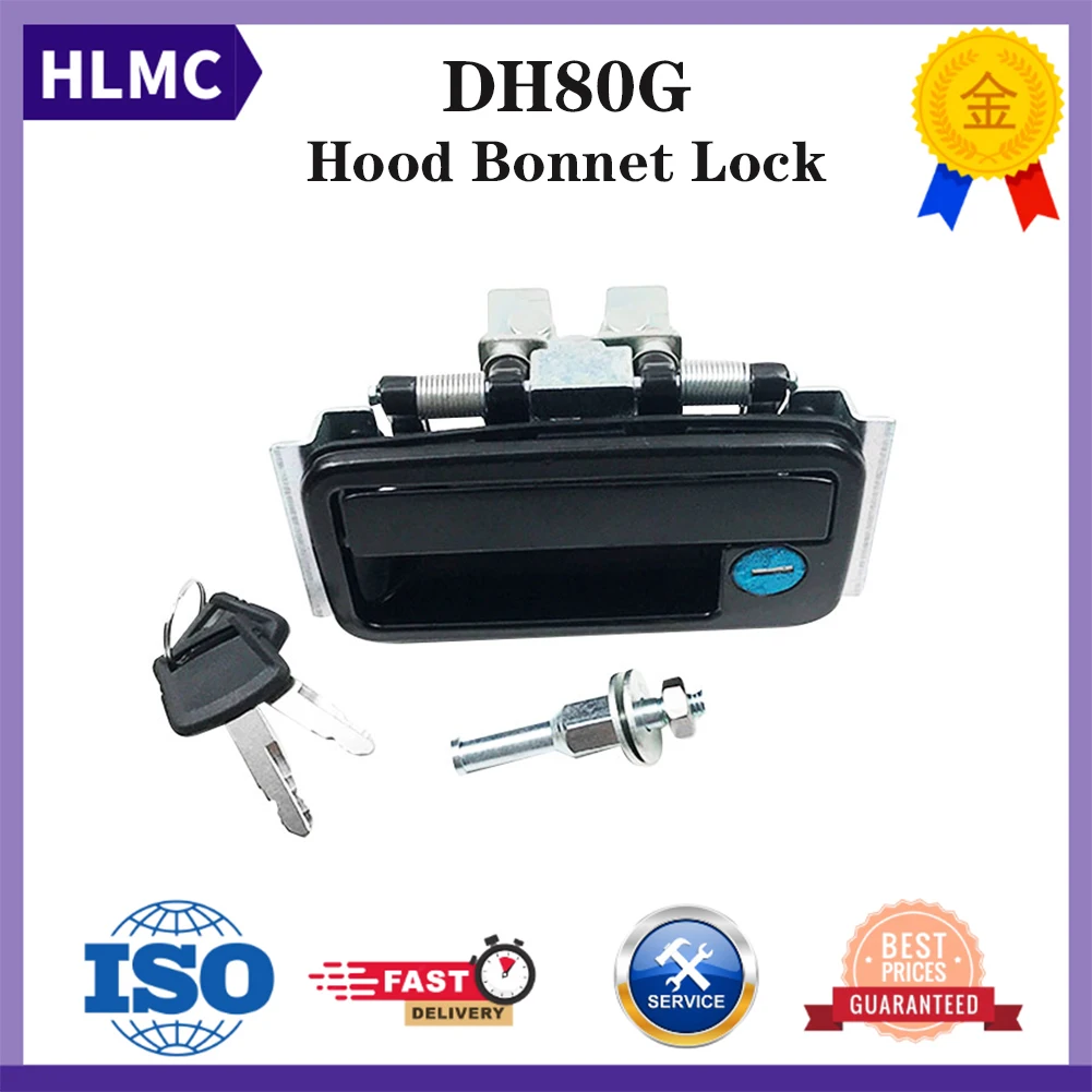 

Excavator Accessories DH80G DX60 XE60CA Doosan Excavator Parts Engine Hood Bonnet Lock