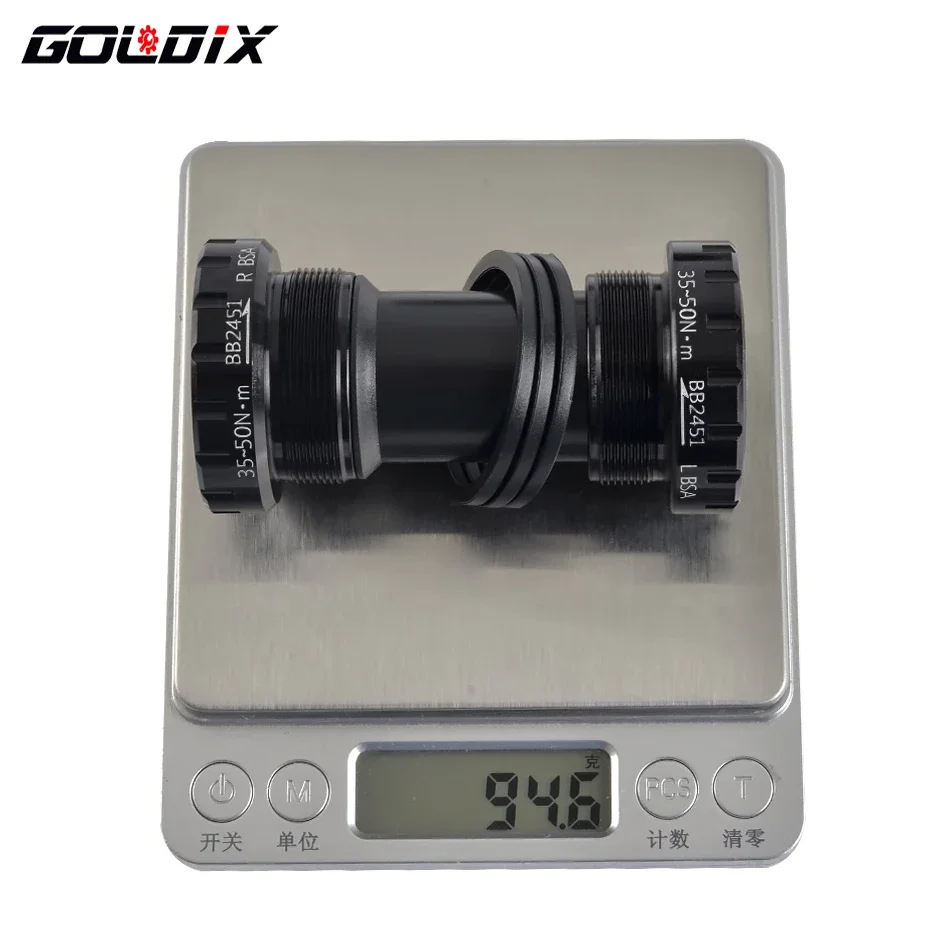 GOLDIX BB68 BB92 دراجة أسفل الأقواس محول 1.37/24 مللي متر دراجة كرنك الجبلية/الطريق الدراجة دفع الأقواس السفلية