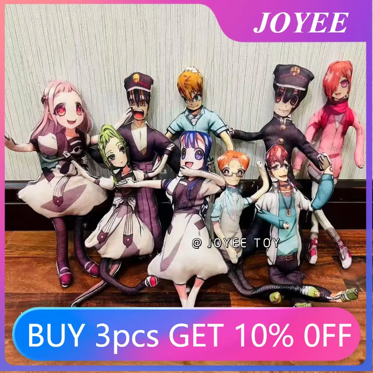 

28 см Jibaku Shounen Hanako-kun ACG игрушечная фигурка случайно Distort Abstract Nene плюшевая кукла экстракт Distort Tsukasa милые игрушки в подарок