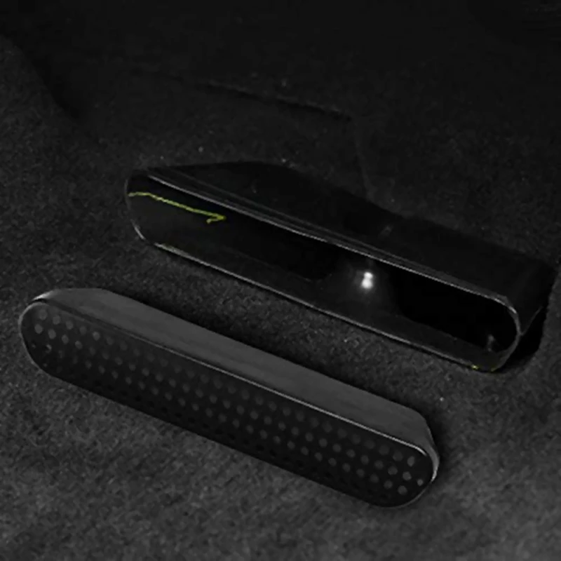 Car Seat AC Heat Floor Air Conditioner Duct Vent Air Outlet Grille Cover For BMW X3 G01 2018 2019