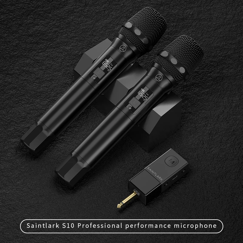 Hot Sale S10  Handheld Lightweight Portable karaoke Microphone Professional UHF Wireless Microphone