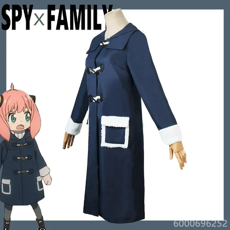 

Anya Forger Cosplay Kids Girls Costume Anime Spy Family White Dress Suit Outfit Uniform for Halloween Parties New Arrival kn.7
