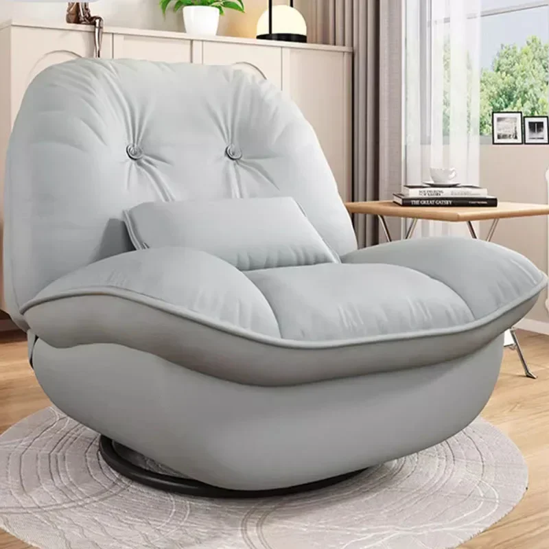 Dusty Waterproof Sofa Chair Unique Soft Simple Recliner Living Room Sofas Leather Nordic Lounge  Reclinables Furniture