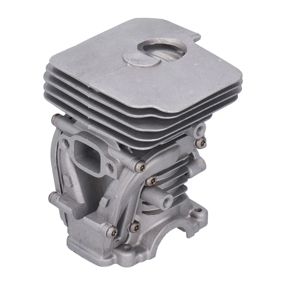 Grey Cylinder Piston Kit Compact Metal Piston Ring Kit Easy to Install Chainsaw Cylinder Kit for HUSQVARNA 435 435E 440 440E