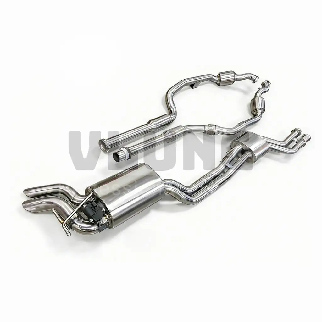 

exhaust valve for Mercedes-Benz E240 2.6（W210 1995-2002) high-performance exhaust cat back can be matched with exhaust downpip