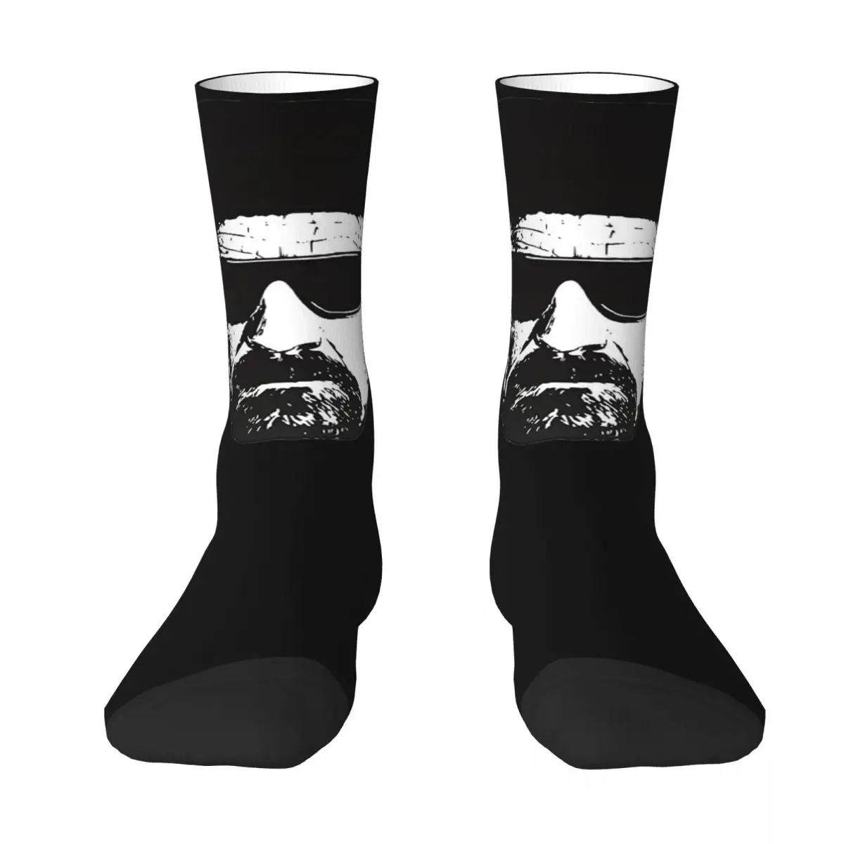 Heisenberg Head Breaking Bad cosy Unisex Socks Hiking Happy Socks Street Style Crazy Sock