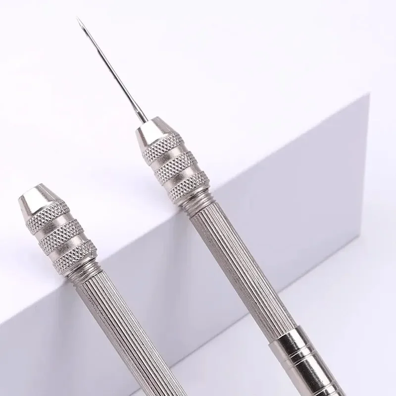 Multifunctional Leather Sewing Kit Set, Hole Punch Sewing Needles, DIY Leather Crafts, Replaceable Sewing Needles image 3