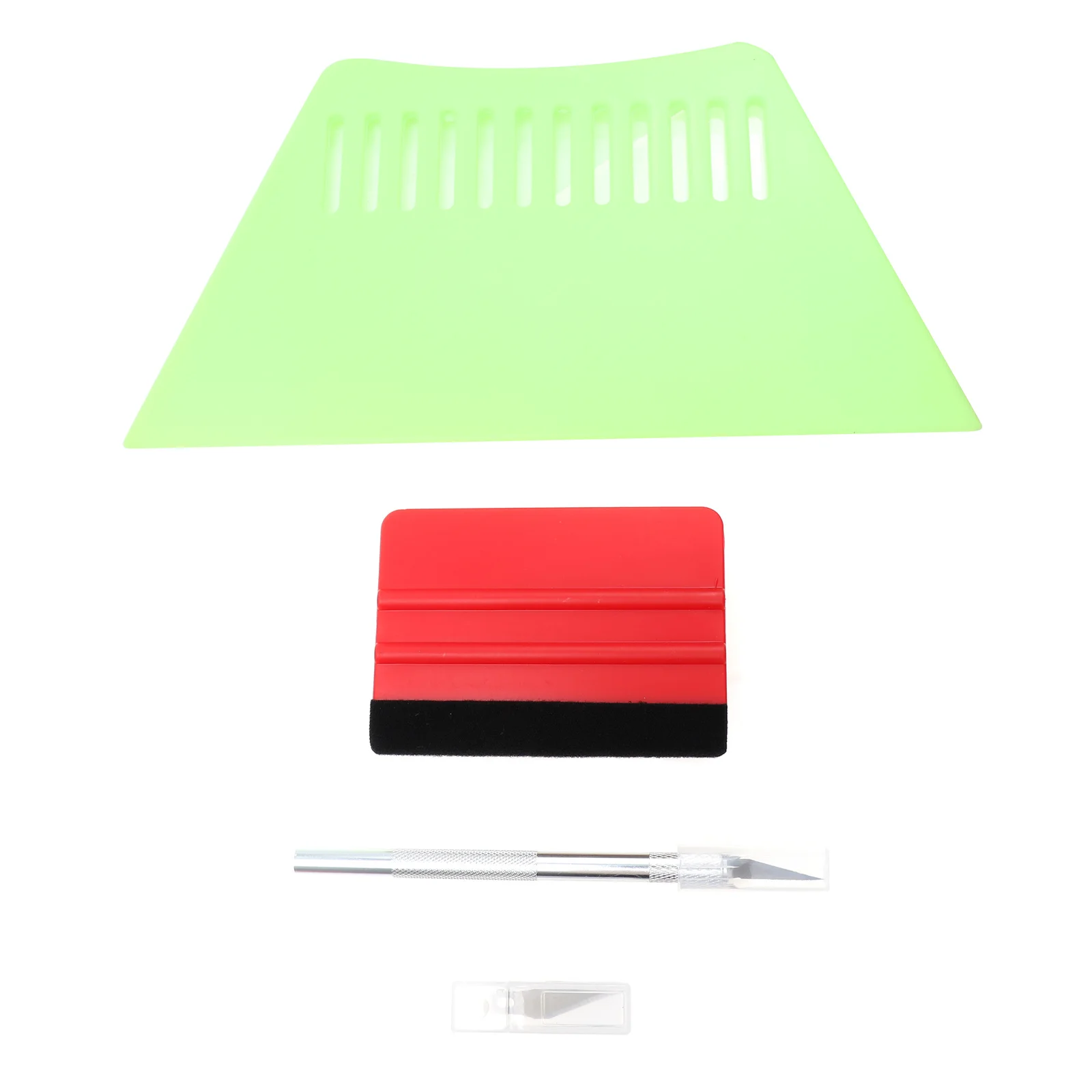 

1 set 1 Set Car Vinyl Wrap Tool Kit Wall Sticker Installation Tools Felt Squeegee Window Tint Scrapers Vehicle Film Smoothing