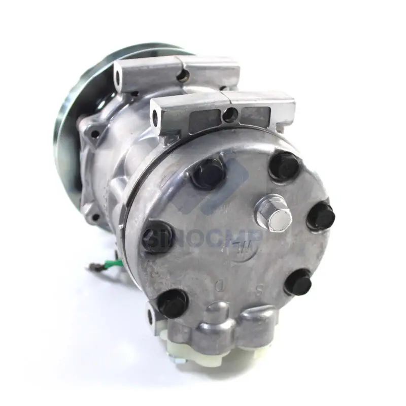 Air Conditioner Compressor YX91V00001F1 for Kobelco SK200-8 SK350-8 SK135SR SK200SR SK235SR SK140SRLC SK215SRLC Excavator R134a