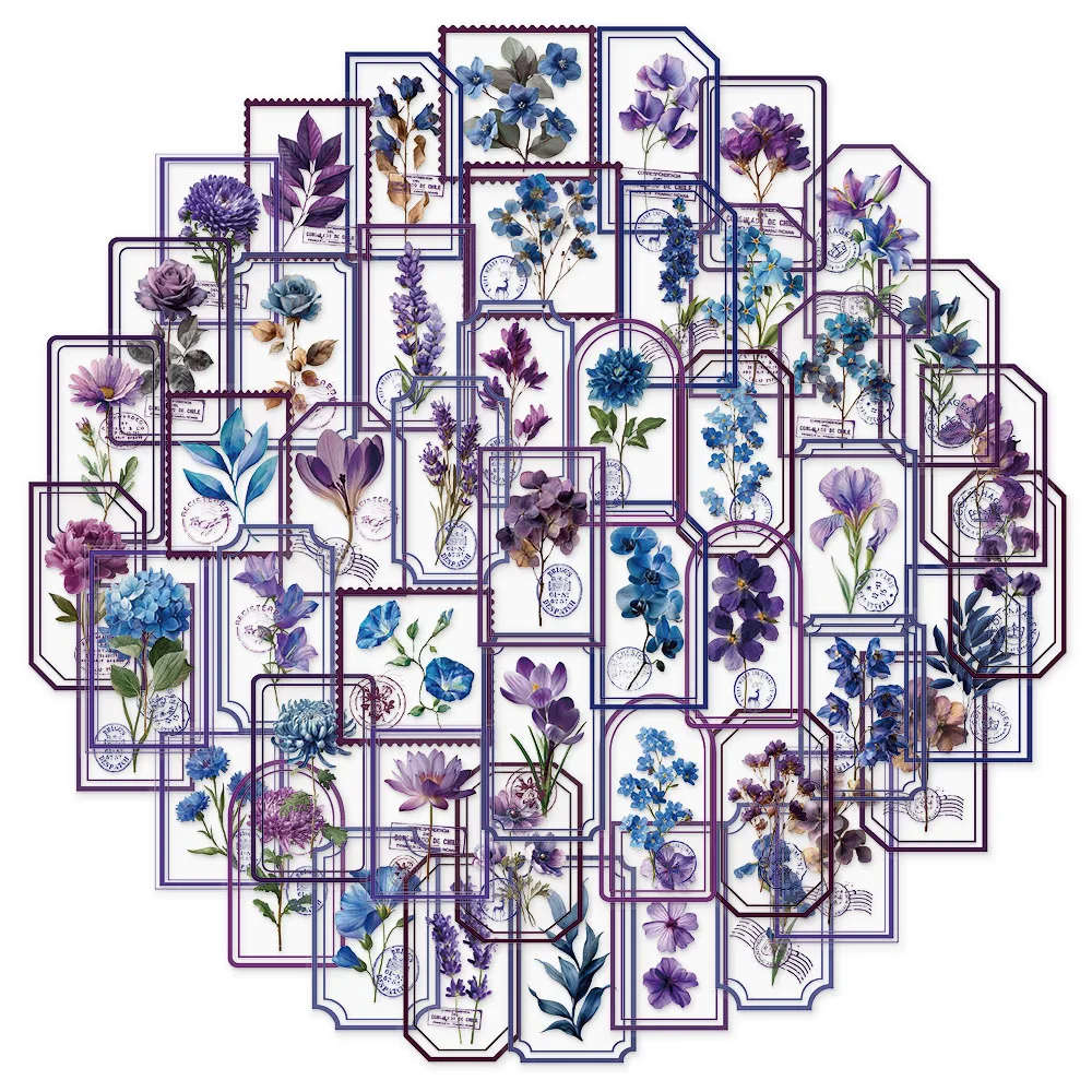 50 قطعة من الملصقات الشفافة Twilight Whisper DIY جراب هاتف للكمبيوتر المحمول وزجاجة مياه وحقيبة يد وملصقات تزيين #1