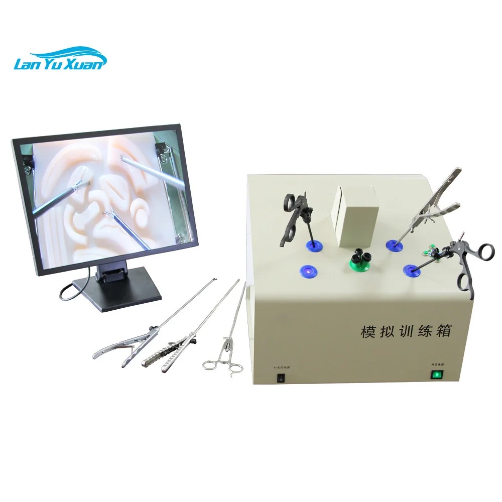 pelvitrainer, suture training, laparoscopy instrument trainer