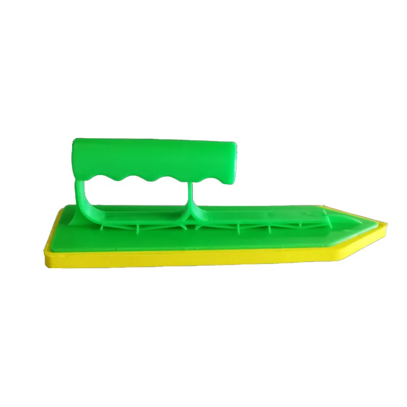 Sponge Srowel  Tile Caulking Plastic Trowel Mason Plastering Rubber Diatom Mud Sponge Caulking Tool