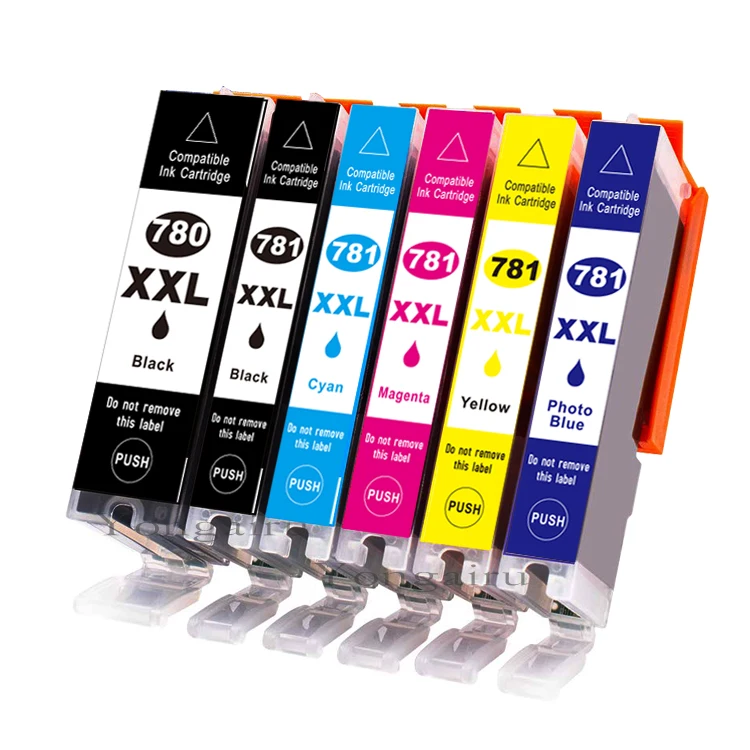 C-780XXL  C-781XXL C Compatible Ink Cartridge for PIXMA TS8170 TS8270 TS9170 etc printer