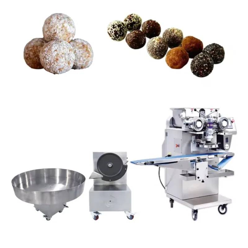Customized High Capacity Automatic Bliss Protein Ball Making Machine Production Line High Quality with 220V New Condition