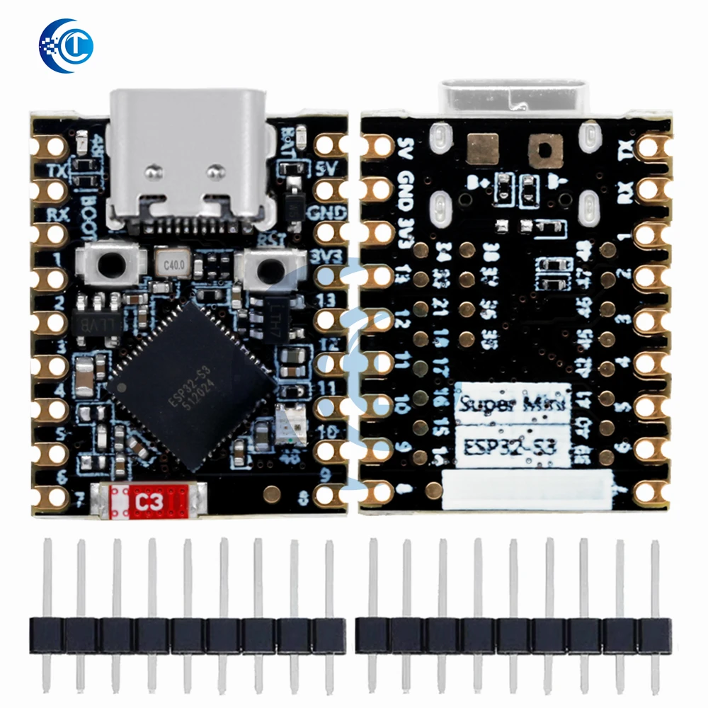 ESP32-S3 – dwuzakresowa płytka programowalna z modułem WiFi/Bluetooth 5.0, supermini, zestaw do programowania PCB, kompatybilna z Arduino. — zdjęcie produktu 6