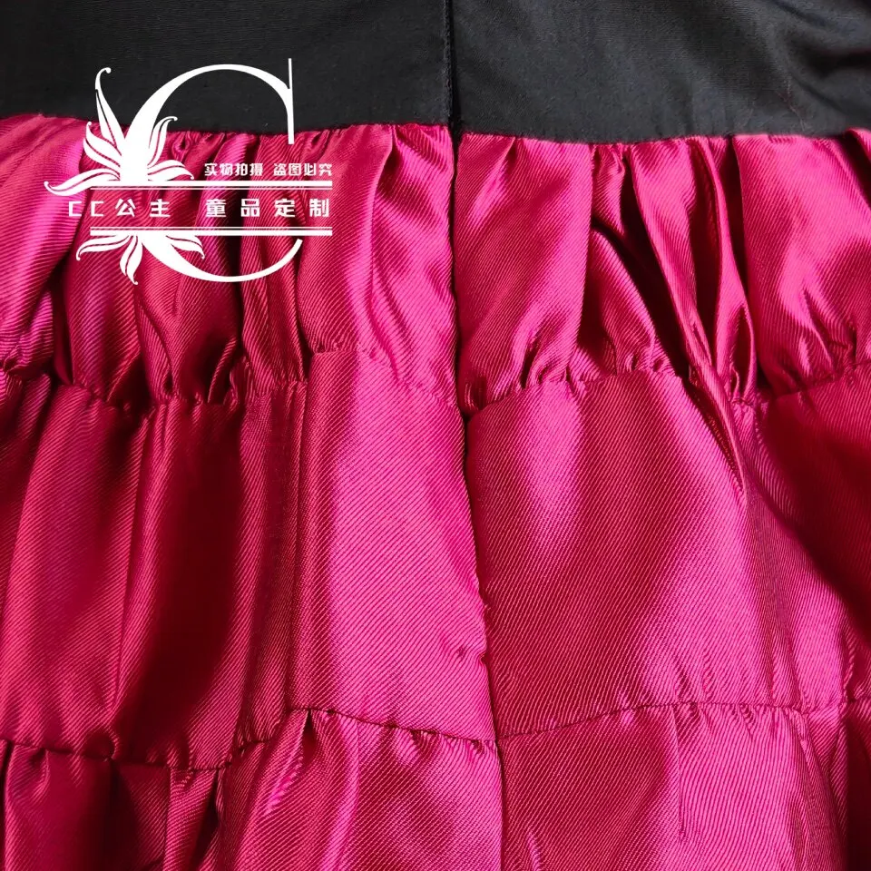 Süßes Lolita-Kleid für Mädchen, langärmelig, Peter-Pan-Kragen, Spitze, Rüschen, gestuftes Prinzessinnenkleid, Cartoon-Park-Geburtstagsparty-Kostüm – Detail 12