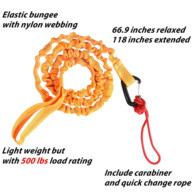 

XSXS-Bicycle Tow Rope Nylon Traction Rope Trailer Rope Parent-Child Pull Rope Convenient Trailer Rope Outdoor Tool