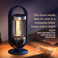 Electric Mosquito Killer Lamp USB Rechargeable Fly Trap Zapper Mute Insect Repellent for Outdoor Indoor Anti Mosquito