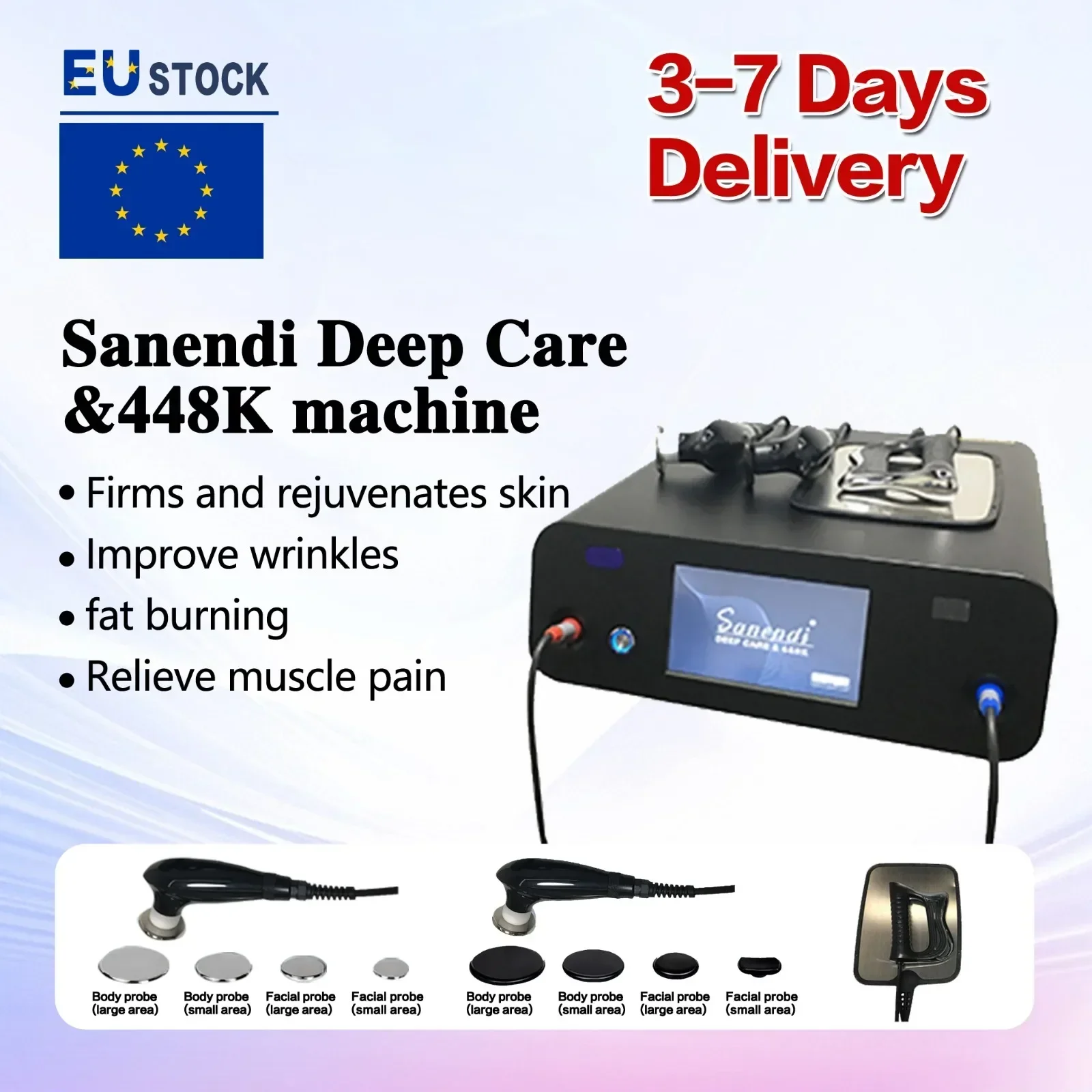 Indiba 448khz 2024 Newest Spain Technology  Cavitation Body Care System RET CET RF Slim Machine for Weight Loss Indiba