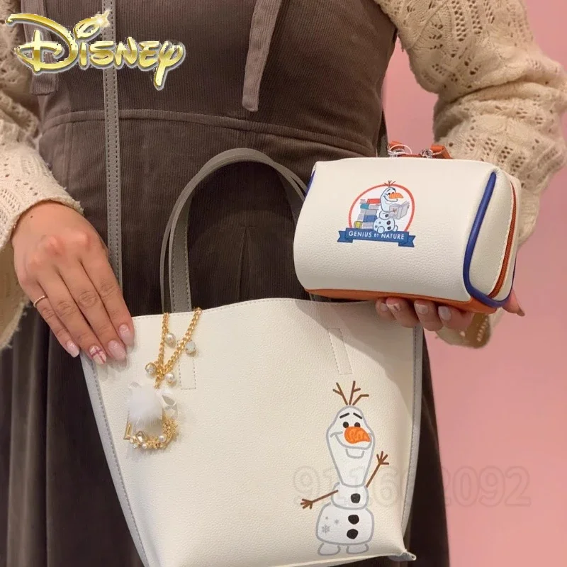 Disney Original New Cosmetic Bag Luxury Brand Fashion Trend Ladies Portable Cosmetic Bag Cartoon Mini Storage Bag High Quality