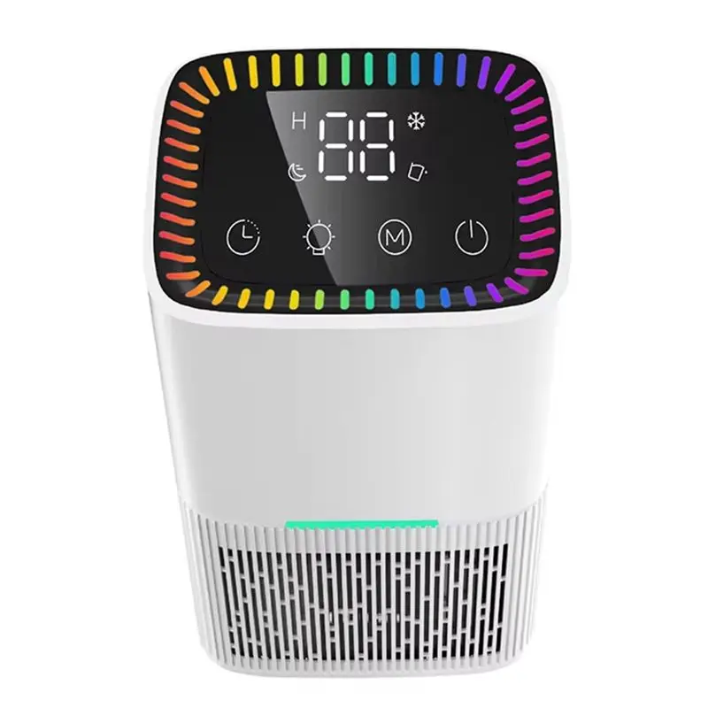Aug. Bedroom Office Small Dehumidifier 1.6L Home Air Dyer Drier Indoor Moisture Remover Silent Large Air Purification US Plug
