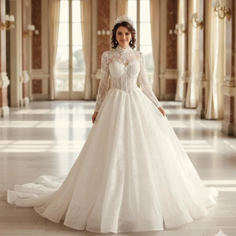 

Simple Customized white Spaghetti Appliques Wedding Dresses String of Lace A-line Bridal Gowns Made Dress