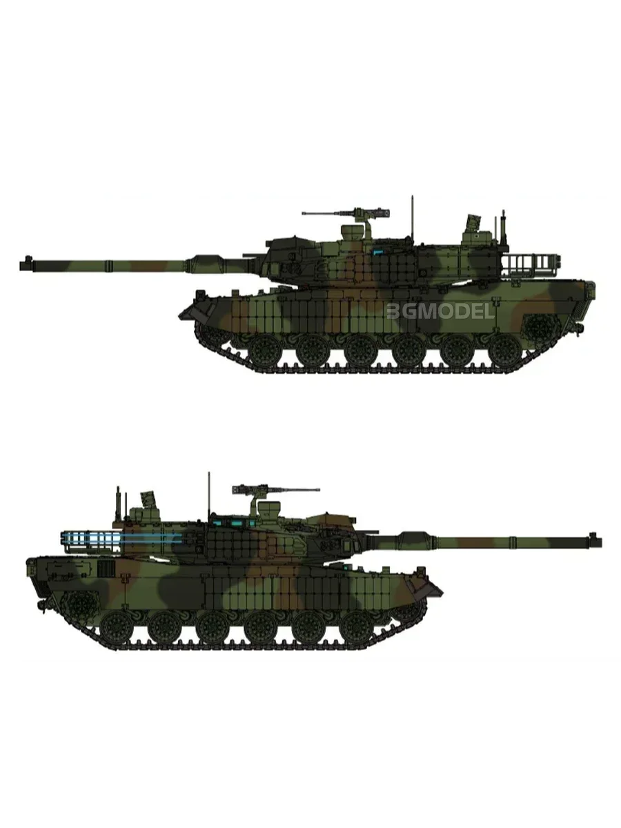 1/35 Academie model 13560 K2GF hoofdgevechtstank montage Schaal diy speelgoed Model Kit