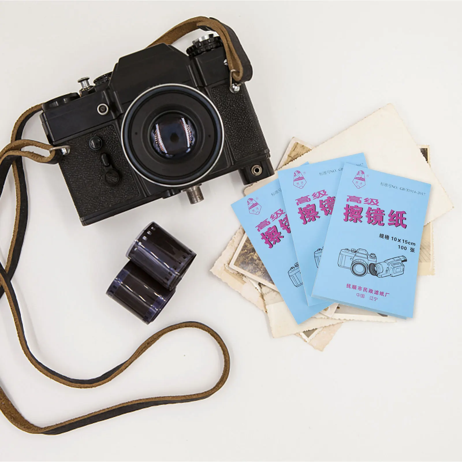 

Lens Cleaning Paper High-Grade Portable For Camera Microscope Camcorder Cleaning Tissue Wipe