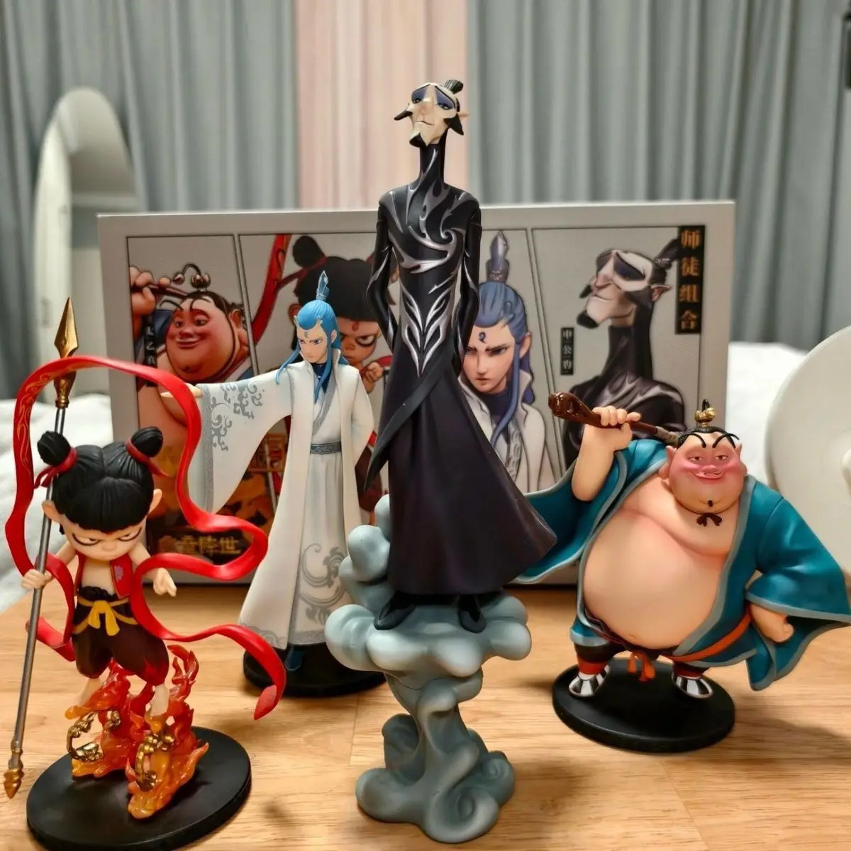 In-stock Anime 'Nezha Three Princes: The Magic Child Comes' Figure – Ao Bing Hand Figure Model Display