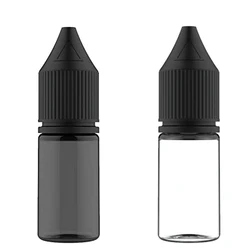 20Pcs Empty 10ml PET Pen Shape Plastic Dropper Bottle for Liquid Jar Juice Nail Gel