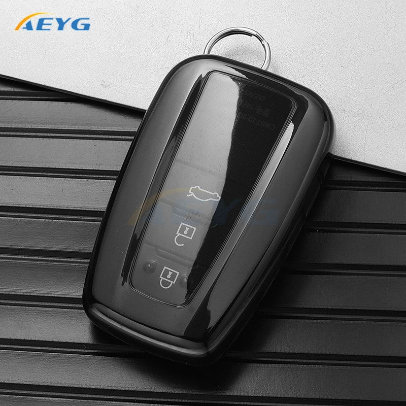 TPU Car Key Case Cover For Toyota Corolla Prius RAV4 Prado CHR Furniture Highlander Yaris Camry Accessories