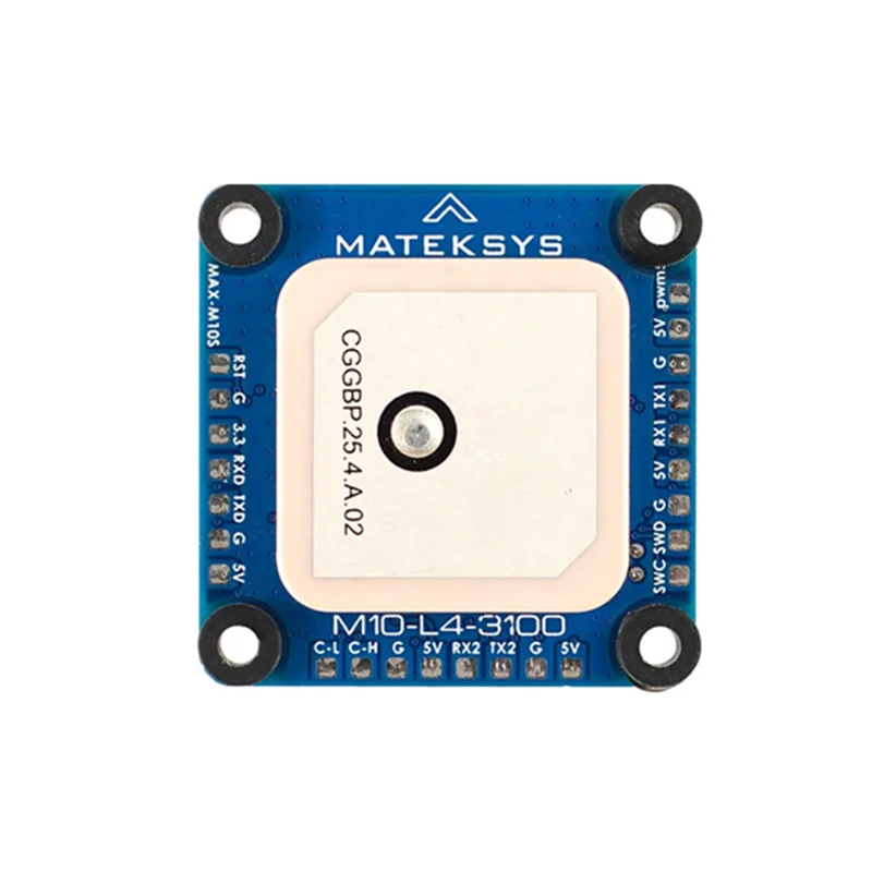 MATEKSYS AP_PERIPH GNSS M10-L4-3100 ArudPilots DroneCAN BAROMETER GNSS COMPASS GPS Module for RC Multirotor Airplane DIY Parts