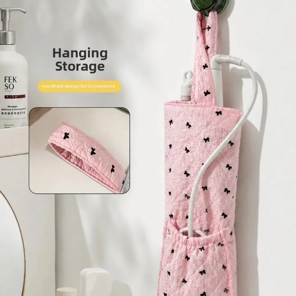 High Temperature Resistant Curling Iron Storage Bag Heat-insulating Large Capacity Electric Coil Clamp Protective Cover