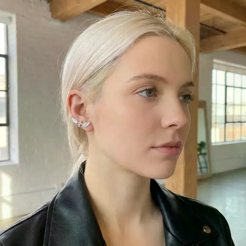 천사 날개 십자가 귀걸이 여성용 럭셔리 빈티지 스타일  - Luxury Lifestyle Jewelry 리뷰 및 가격