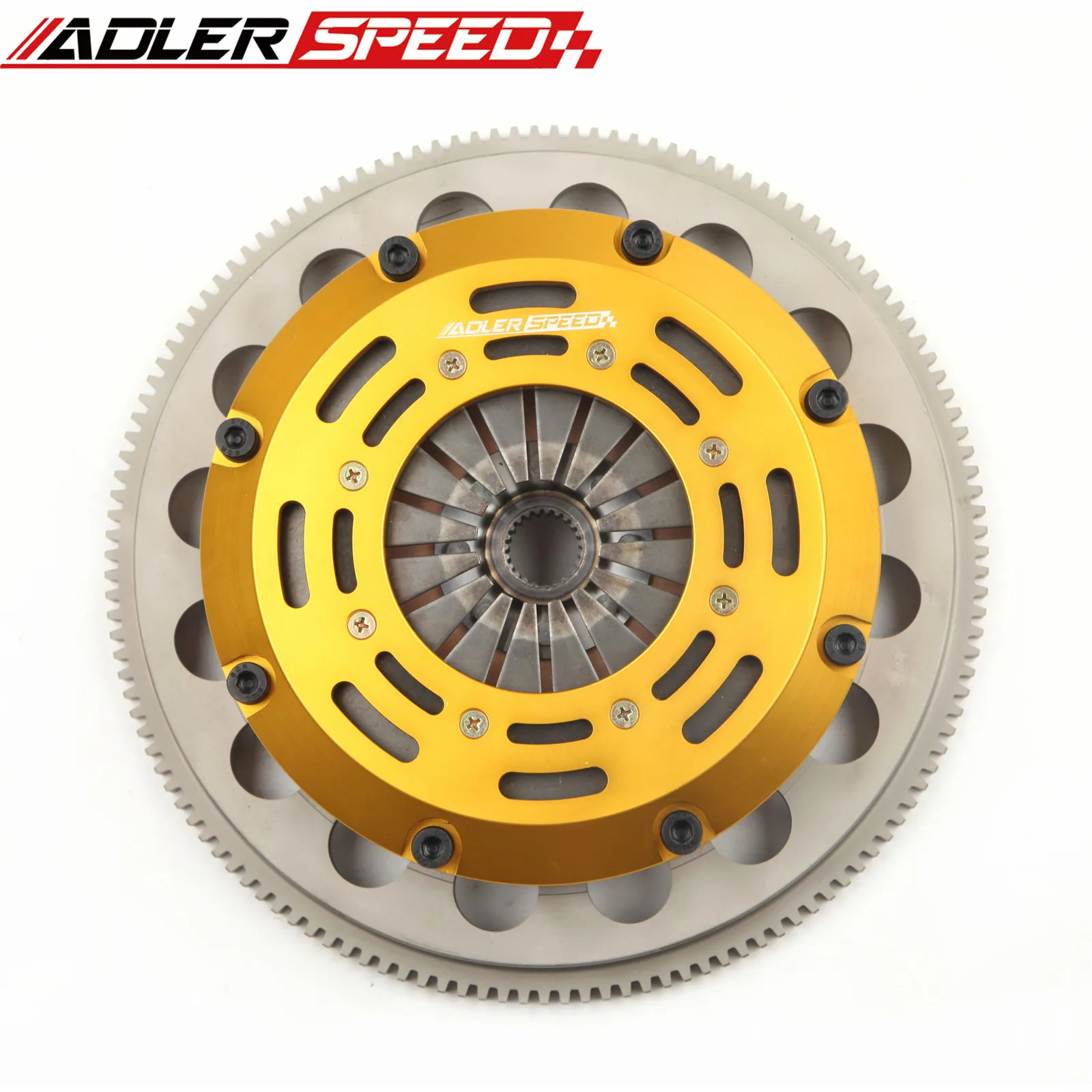 ADLERSPEED Racing Single Disc Clutch Kit & Flywheel For 97-05 AUDI A4 1.8T B5 B6 Medium WT