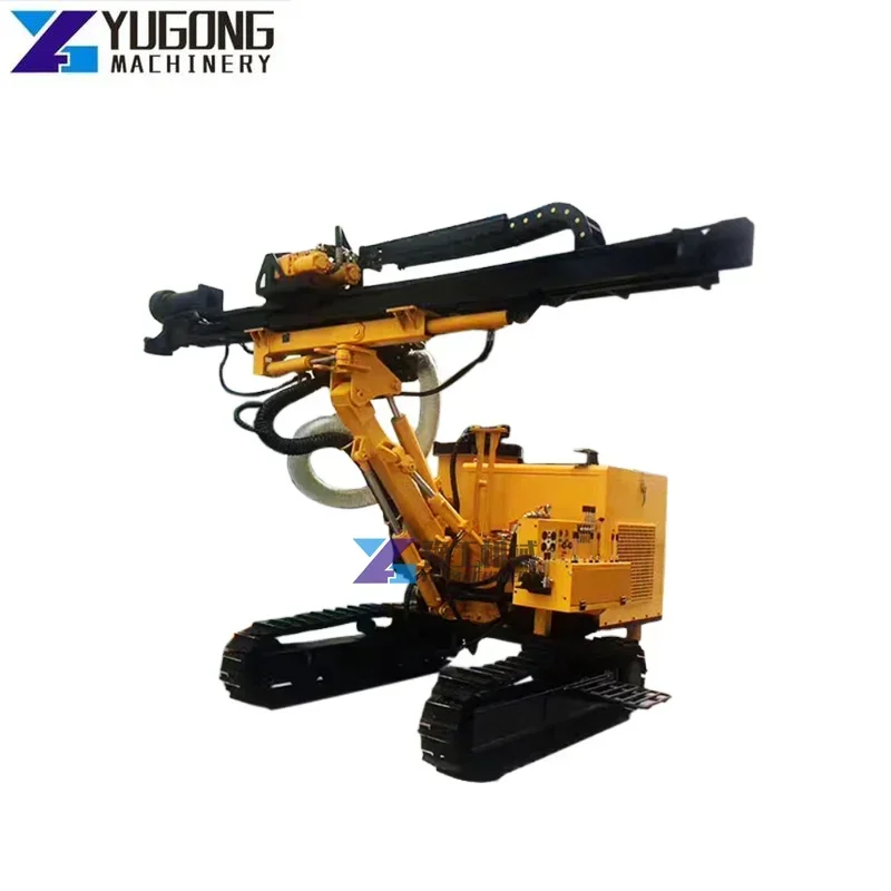 28m Integrated Hydraulic Automatic Pipe Changer Rock Blast DTH Drill Rig