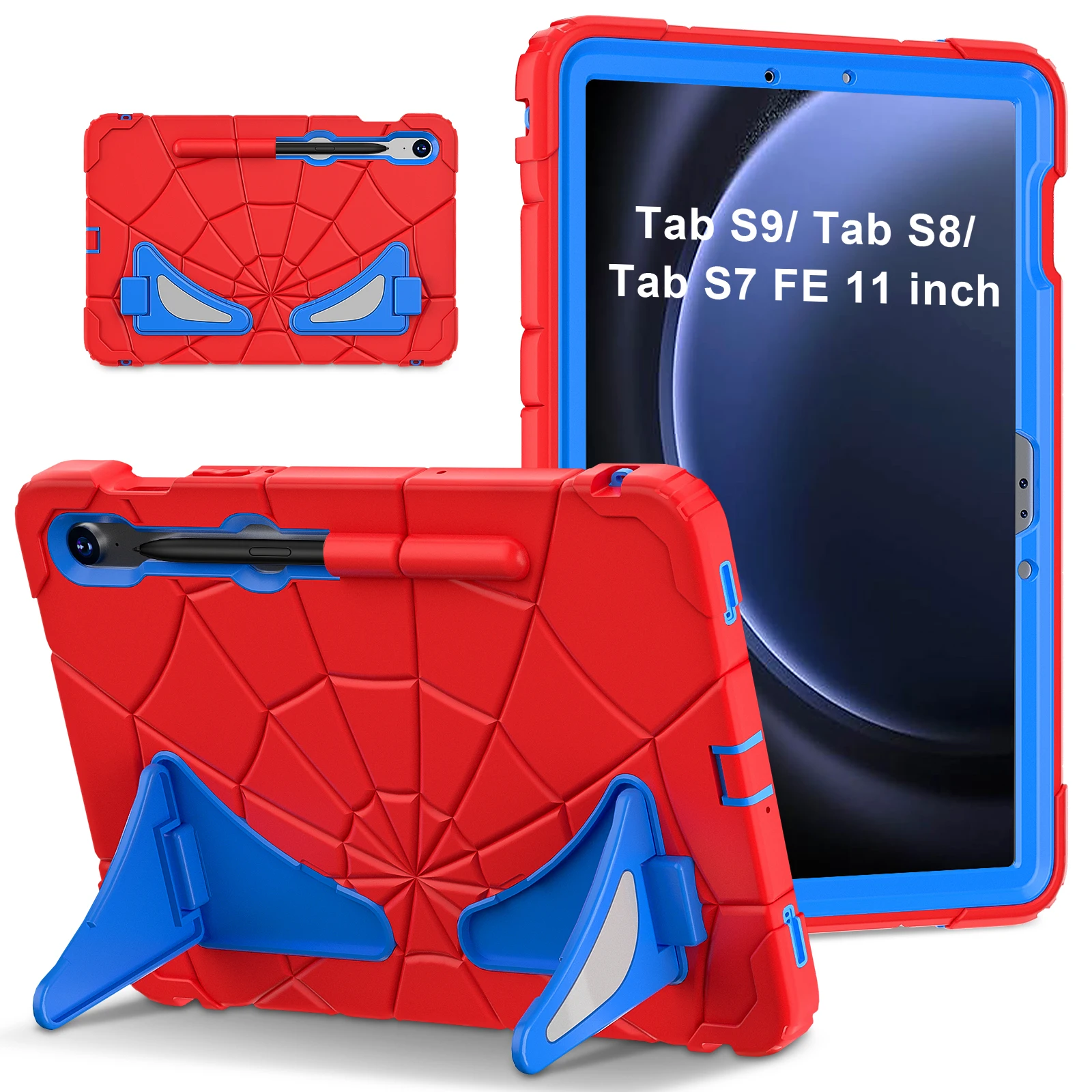 

Kids Tablet Stand Cover For Samsung Galaxy Tab S10 FE 10.9 inch 2025 SM-X520 SM-X526B Case For Galaxy Tab S7 S8 S9 11inch Case