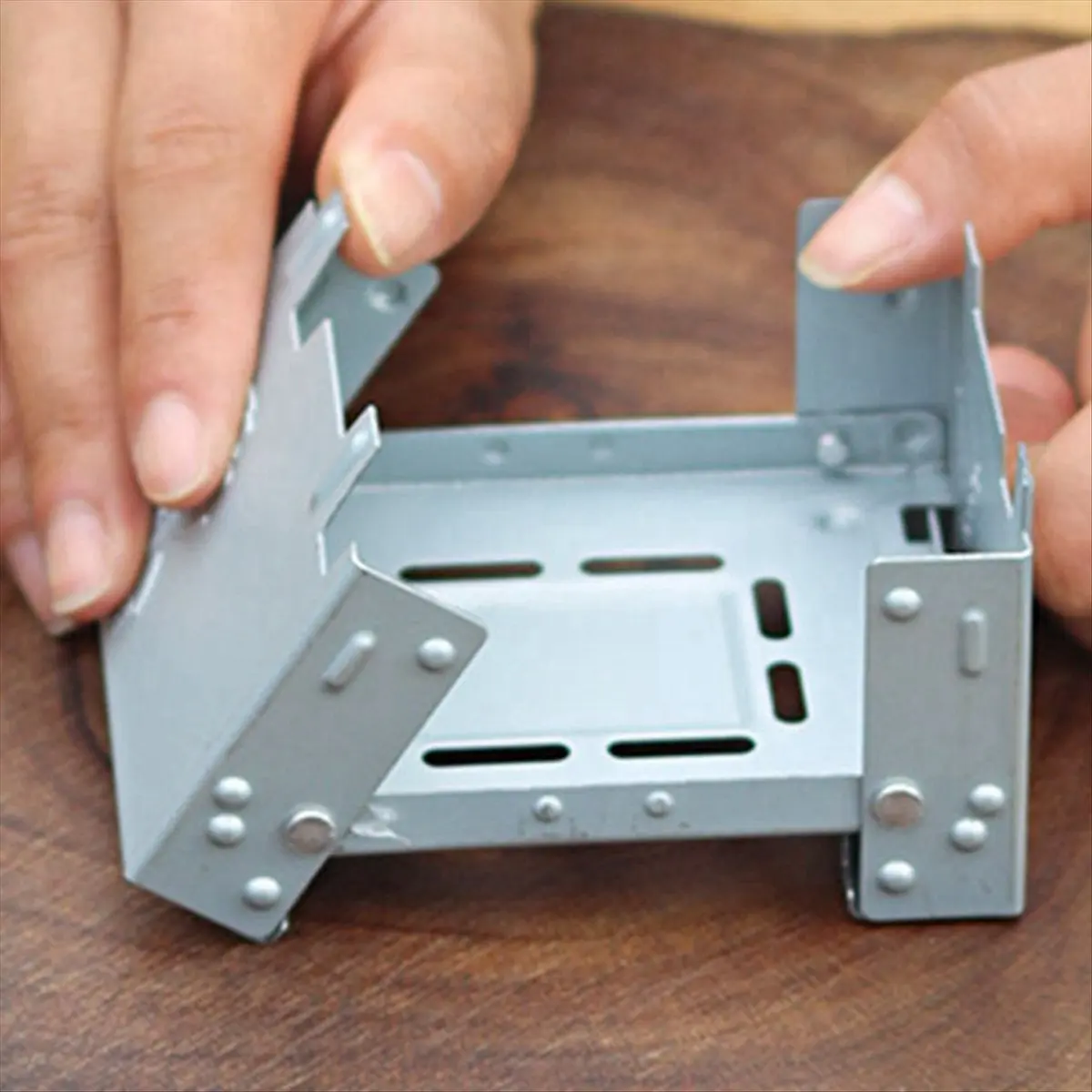 

Portable Camping Folding Camping Cooker Picnic BBQ Foldable Outdoor Fuel Tray