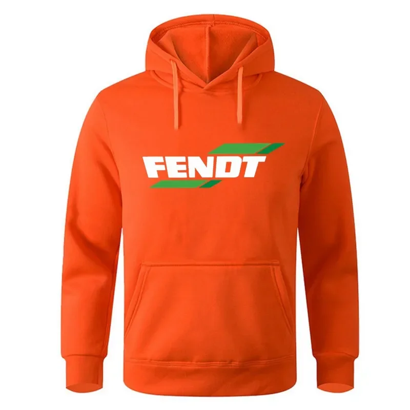 2022 Spring Winter Casual Tractor Fender Hoodies Men High Quality Pullover Warm Hooded Streetwear