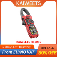 KAIWEETS HT208D INRUSH Clamp Meter, NCV sensor, GFCI electrical outlets tester, Null Wire and Live Wire Testing