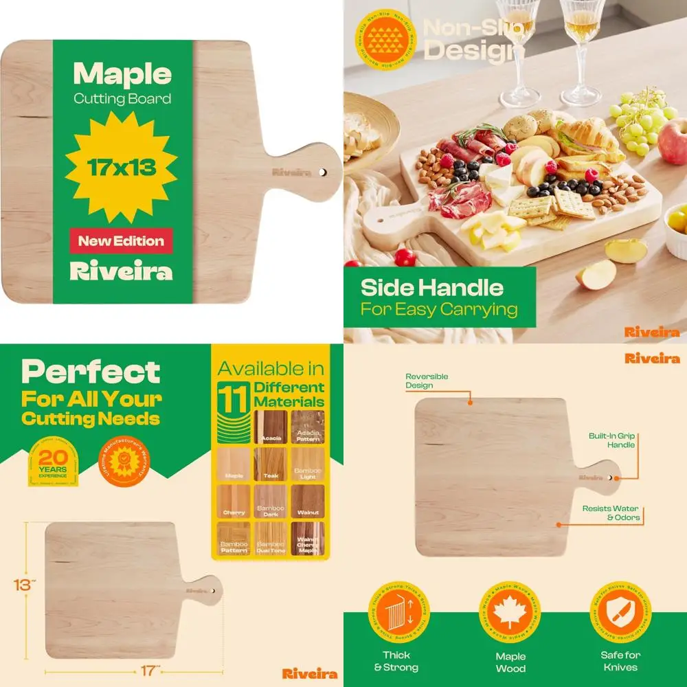 

Разделочная доска из кленового дерева — большая деревянная разделочная доска из натурального кухонного декора для приготовления пищи и приготовления гурманов