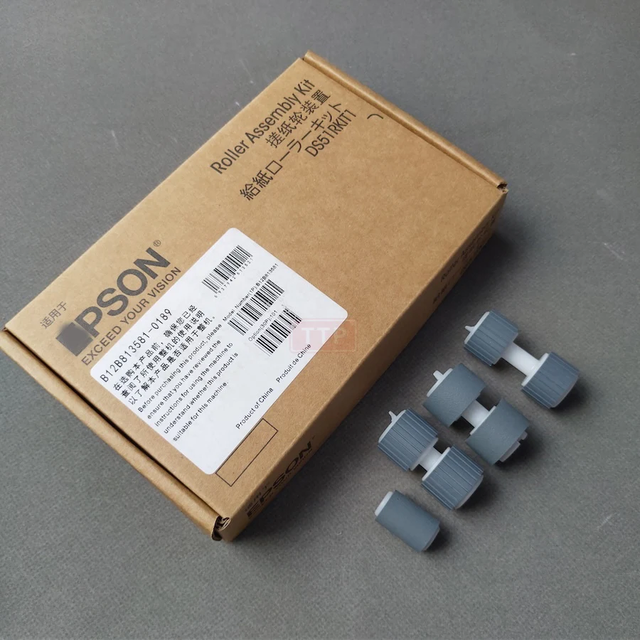 DS760 DS860 DS510 DS860N Scanner Paper Pickup Feed Roller Assembly Kit for Epson WorkForce DS-760 DS-510 DS-860 B12B813581