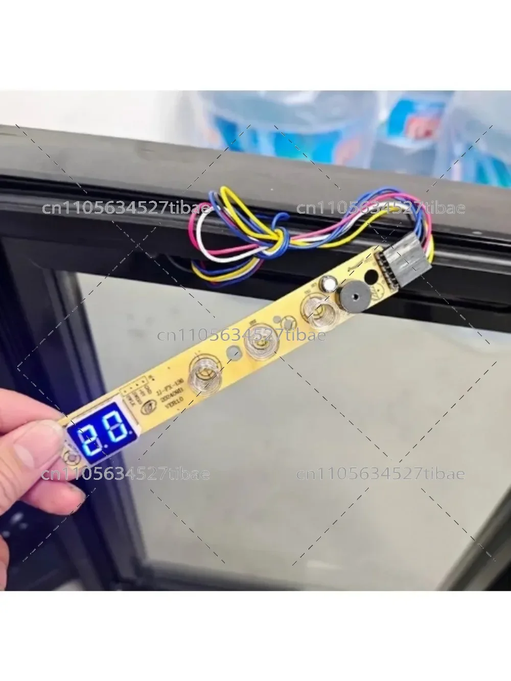 3FX-136 Touch Control Button Board for Wine Cabinet Power Accessories Refrigerated Display Case Control Panel