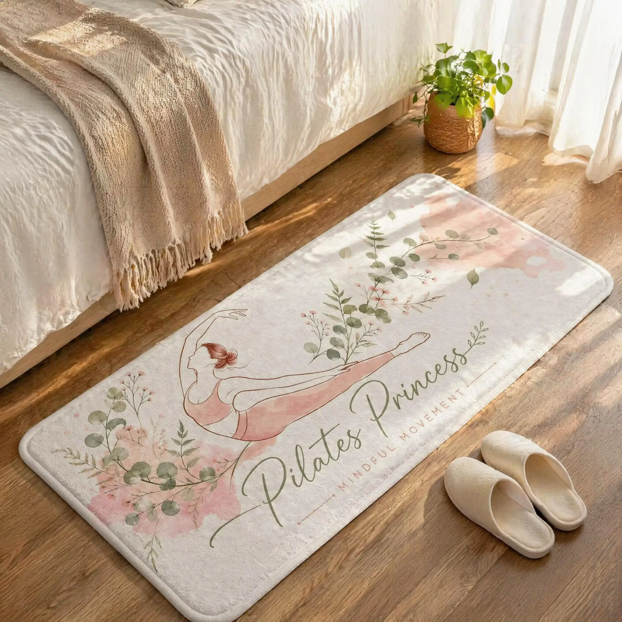 Pilates Yoga Wellness - Wellness Yoga Runner Rug Pilates Princess