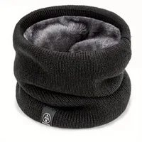 Knitted Neck Warmer Sports Scarf Fashion Soft Women Men Face Cover Winter Skating Running Hiking Scarves Thick Cold-proof Collar 3